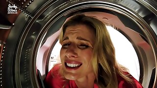 Fucking My Stuck Step Mom in dramatize expunge Ass while she is Stuck in dramatize expunge Dryer - Cory Go out after